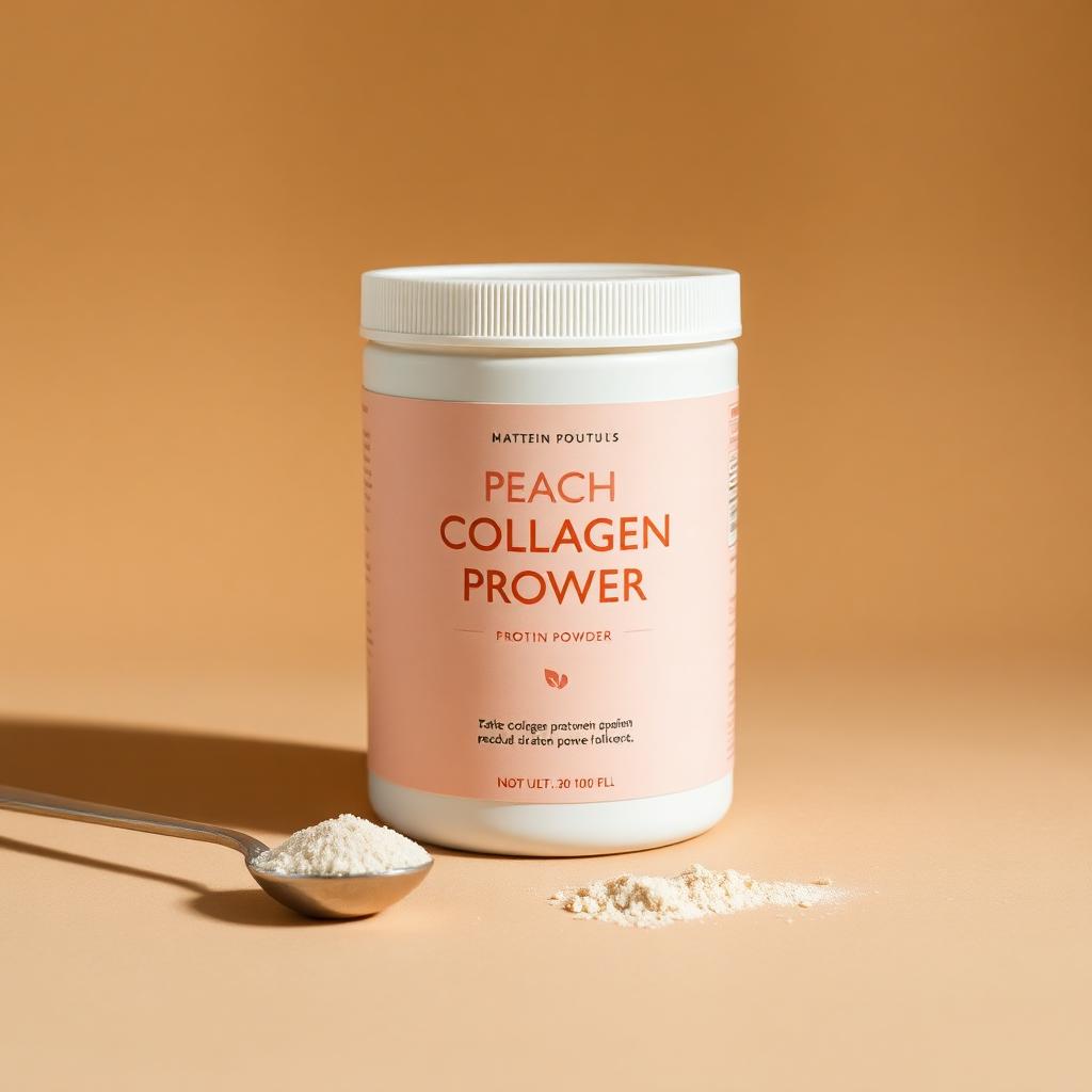 Peach Collagen Protein